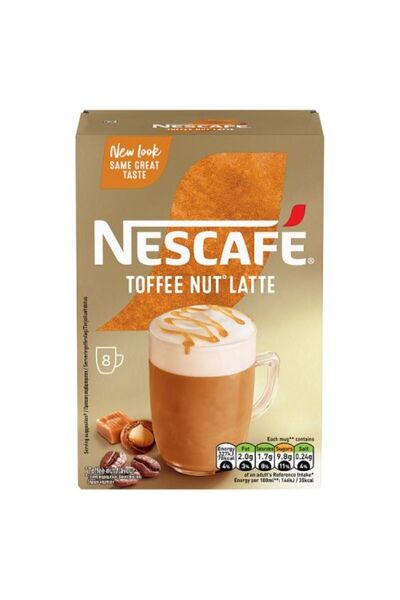 Nescafe Nescafe Toffee Nut Latte - 8 Sachets (148.8g) ✅