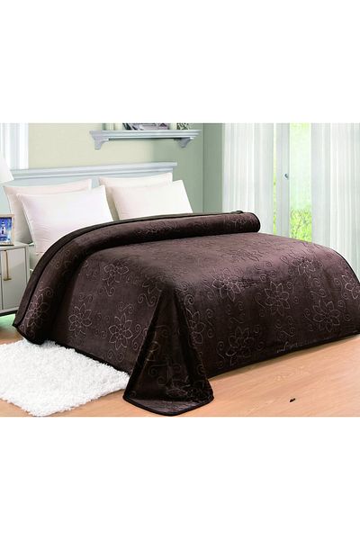 Gerenic Double lightweight blanket with engraved pattern, weight 2 kg, size 220 x 240 cm
