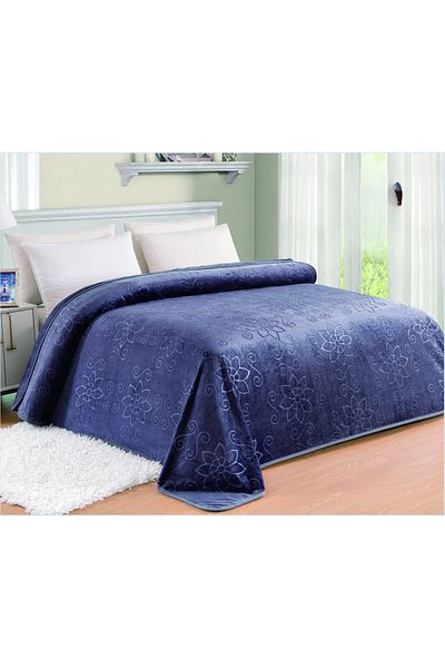 Gerenic Double lightweight blanket with engraved pattern, weight 2 kg, size 220 x 240 cm