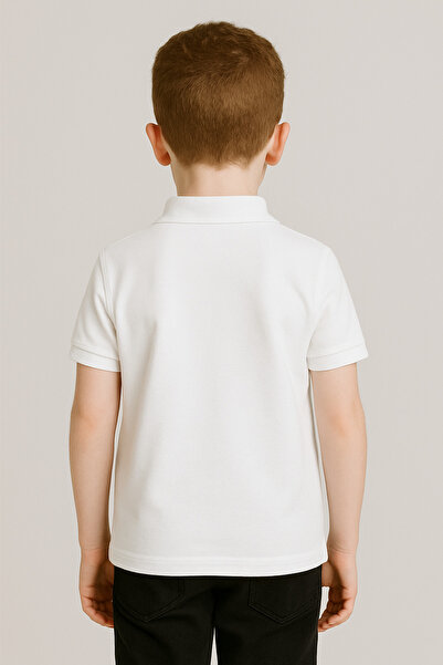 Machetta Παιδικό μπλουζάκι με γιακά πόλο Σχολικό χρώμα