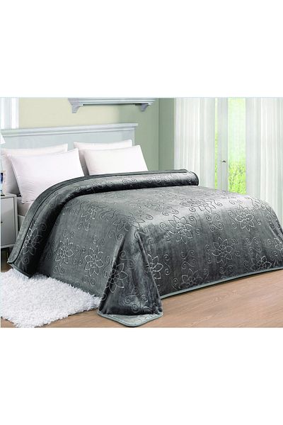 Gerenic Double lightweight blanket with engraved pattern, weight 2 kg, size 220 x 240 cm