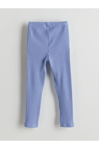 LC Waikiki New Season Elastic Waist Ribbed Baby Girl Leggings