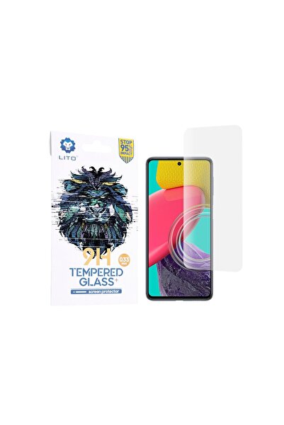 Lito Protector de ecran din sticlă securizată pentru Samsung Galaxy M53 2.5D, sticlă clasică, transparentă