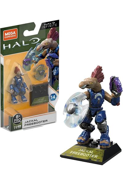 Mega Construx Halo Heroes Mega Construx Pro Builders Series 14 Jackal Freebooter Figure GVP47