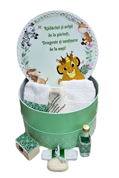 fantasialand Trusou botez complet si cutie decorativa, model Sacred Ceremony ...