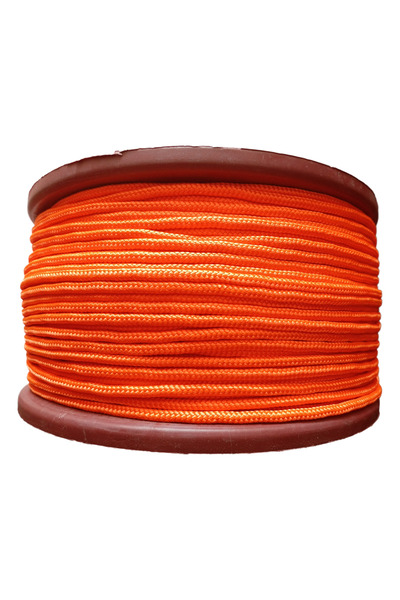 Genel Markalar 10 Mt 6 Mm Turuncu Renk Polyester Içi Dolgulu Dağcılık Kamp Ge...