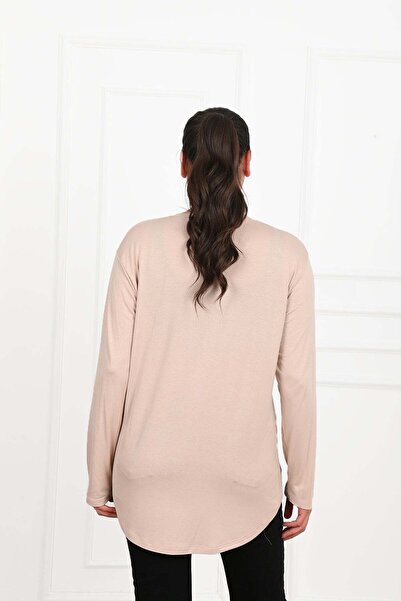 Bigsize Women's plus size blouse with zipper 1387-23