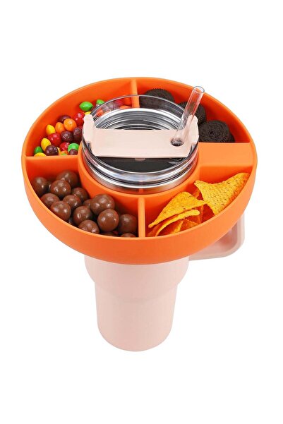 Generic 40oz Snack Bowl for Stanley Cup, Reusable Snack Ring Compatible, Tumb...