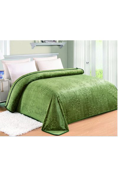 Gerenic Double lightweight blanket with engraved pattern, weight 2 kg, size 220 x 240 cm