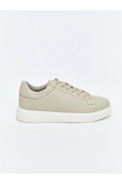 LC Waikiki LCW STEPS Pantofi sport de damă cu șireturi bej