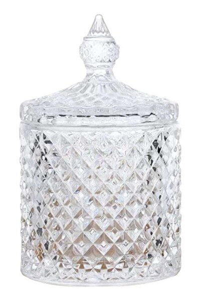 Generic FUFU Crystal Candy Box Candy Dishes With Lids Crystal Weave Candy Box...