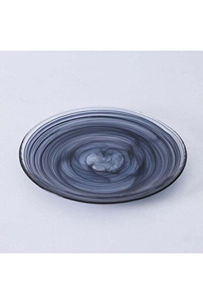 Generic DANUBE HOME Youthful Bite Glass Plate â€“ Clear Durable Glass Dinner Plate, Elegant Design for Ever