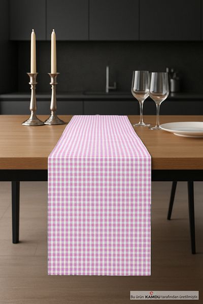 embays collection 38X150 Plaid Pattern American Runner, Pinterest Runner, American Service, Small Check Runner
