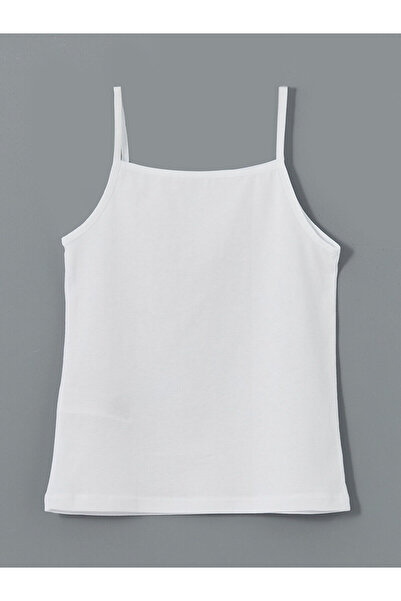 LC Waikiki New Season Square Collar Girl's Undershirt 2-Piece - S50048Z4