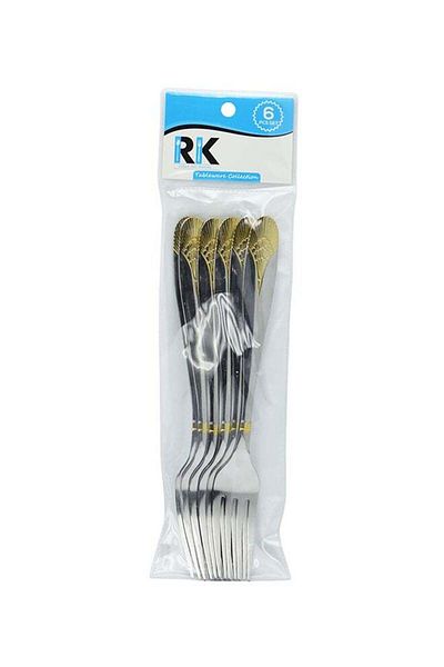 Generic RK 6-Piece Fork Set Silver 21centimeter
