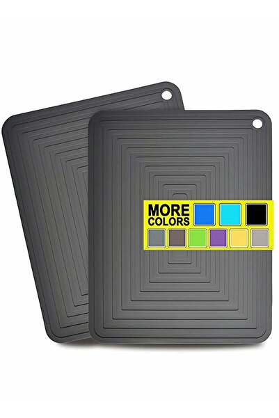 Generic KASTWAVE Silicon Trivet Mats for Dishes, Silicone Pot Holders heat resistant, Large Hot Pads for Ki