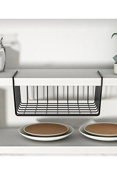 EGE HOME STORE Dolap içi düzenleyici kanguru raf asılabilir raf fincanlık tabaklık Organizer ömür boyu paslanmaz