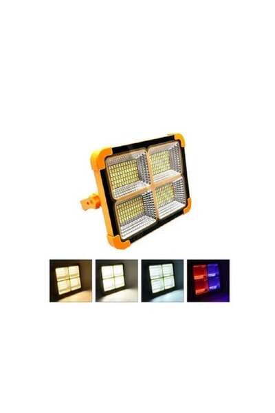 Cata 200W Miami Taşınabilir Şarjlı Solar Projektör CT-4698