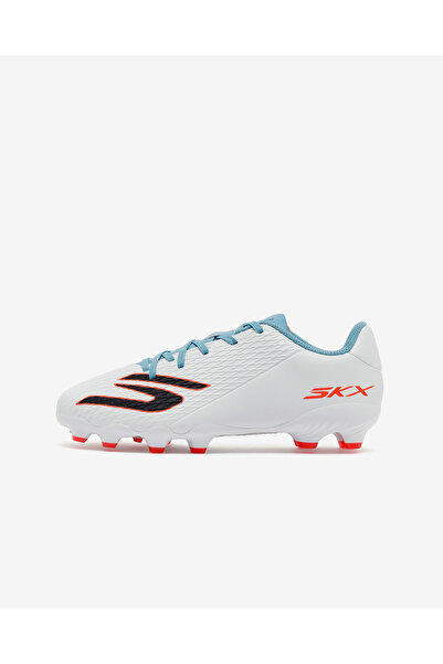 SKECHERS SKX 2 JR YOUTH MG Büyük Erkek Çocuk Beyaz Krampon 252160L WTQP