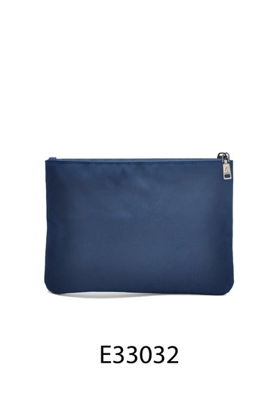 ORYX Unisex Compact Utility Organizer – Multi-Pocket Zipper Pouch for Pens, Cards & Essentials Blue