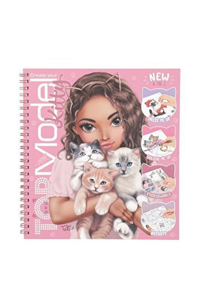 Top Model Kitty Boyama Defteri