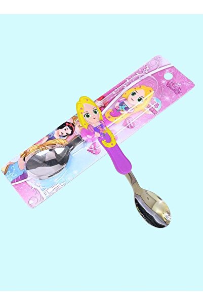 Generic Kids Spoon Stainless Steel with Assorted Cartoon Character (Belle)