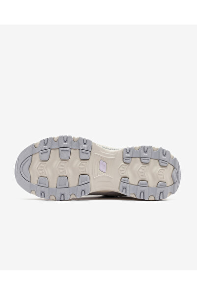 SKECHERS D'Lites Women's Gray Sneakers 13167 Ltgy