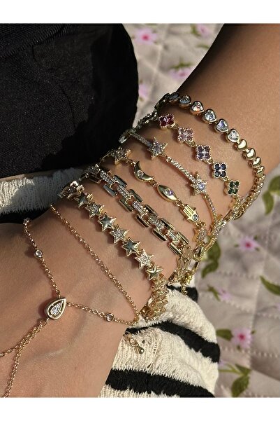 Midellie سوار همسة على شكل نجمة القمر