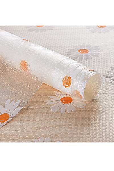 Generic KASTWAVE Shelf Liner Drawer Liner for Kitchen, Non-Adhesive Waterproof Transparent EVA Refrigerator