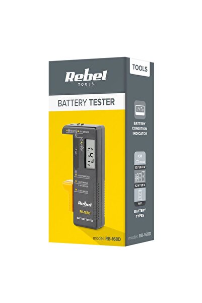 Rebel Portable Battery Tester Digital Display