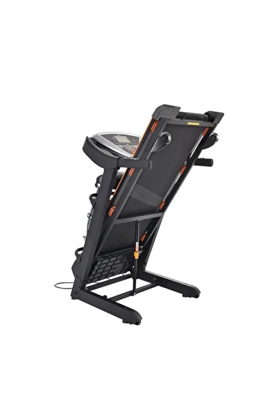 BUNCA 2 HP electric treadmill with massage and dumbbells, digital screen, speed 14.8 km, weight 120 kg, shock absorption 6028dk