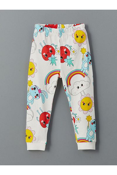 LC Waikiki New Season Baby Girl Pajama Bottom with Elastic Waist - S51715Z1