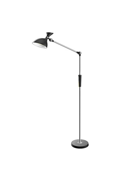 Rebel Lampă de podea cu LED-uri de 12w+3w cu braț reglabil