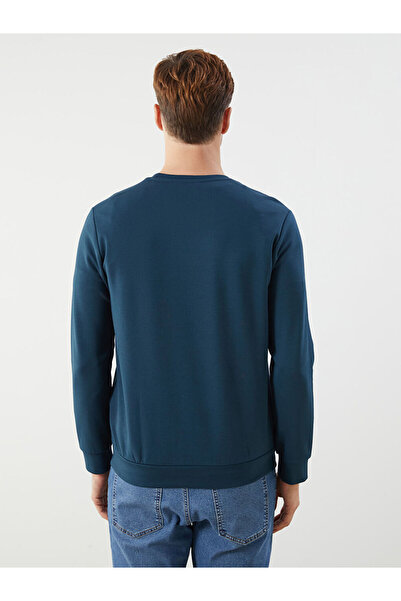 LC Waikiki Ανδρικό φούτερ με μακρυμάνικη λαιμόκοψη