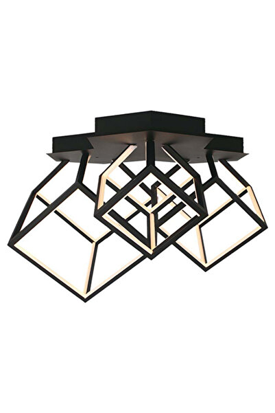 KlaussTech Lampă de tavan cu LED de 46w - Neagră