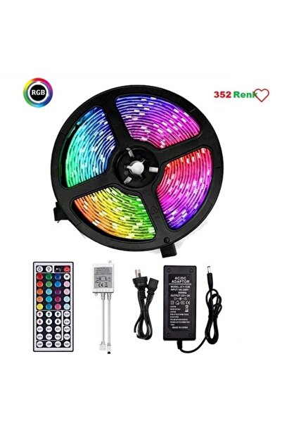 Cata CT-4558 Üç Çip İç Mekan RGB Şerit Led Set (60 ledli 5050 çip)