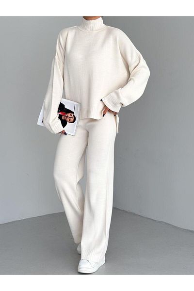 DONNA LISSA Women's Soft Oversize Knitwear Set