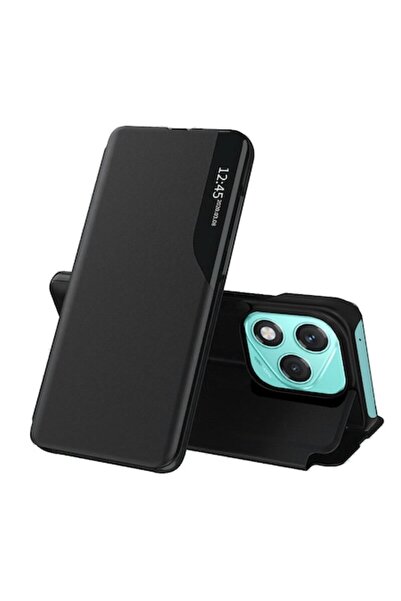 CLOUD Husa pentru Honor 400 Lite, I39, Piele ecologica, Black