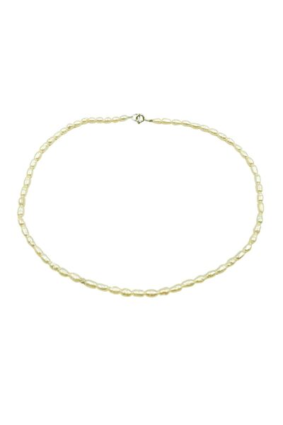 Abundo Colier "Silver Pearls" din perle de cultură și accesorii din argint 925, 39 cm