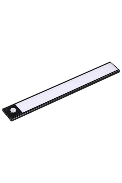 KlaussTech Lampă LED neagră cu senzor de mișcare 2W