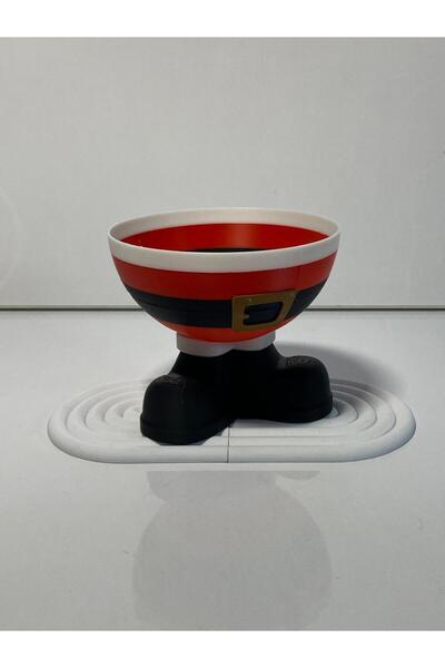 smilechild New Year's Special Decorative Presentation Plate - Sparkling New Year Table and Home Decor 10 cm