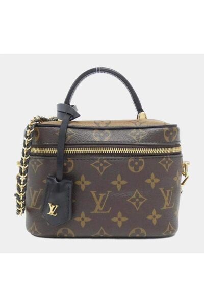 Generic Monogram small PM Vanity Bag Dark Brown.