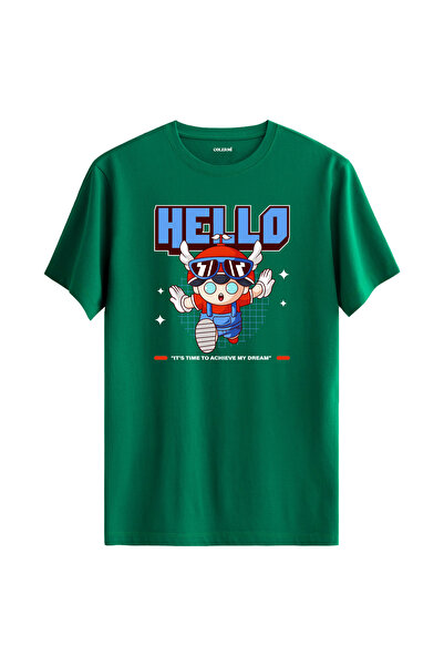 Colermi تي شيرت مصنوع من نسيج قطني فاخر بنسبة 100% مع تصميم شخصيات ممتعة على ...