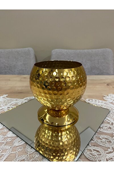 essacraft Vază decorativă cu bile cu picioare aurii