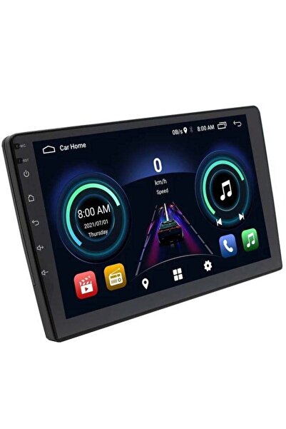 AVT مشغل MP5 ستيريو سيارة أندرويد مزدوج الدين مقاس 10.1 بوصة مع بلوتوث ونظام ...