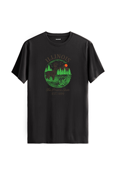 Colermi مجموعة ريترو بتصميم طبيعي لغزال إلينوي، نسيج قطني فاخر بنسبة 100%