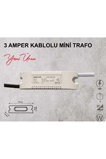 Hero 3 AMPER 12V MİNİ TRAFO