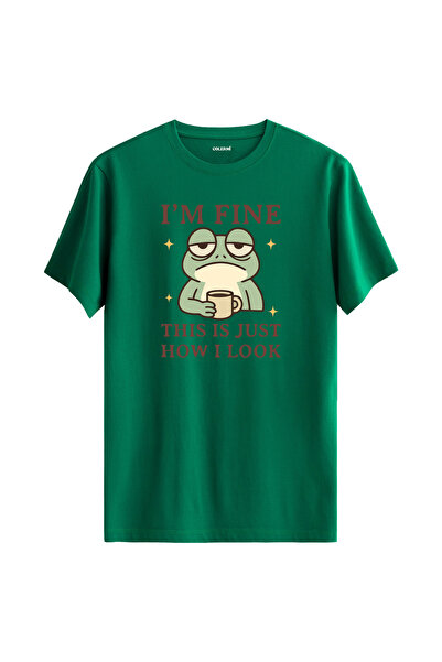 Colermi شخصية ممتعة بتصميم الضفدع البني بنسبة 100% من القطن الفاخر