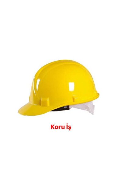 Essafe Düz Model Emniyet Bareti Sarı