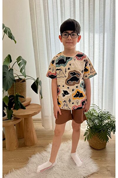 Kids Colorful Dinosaur Suit